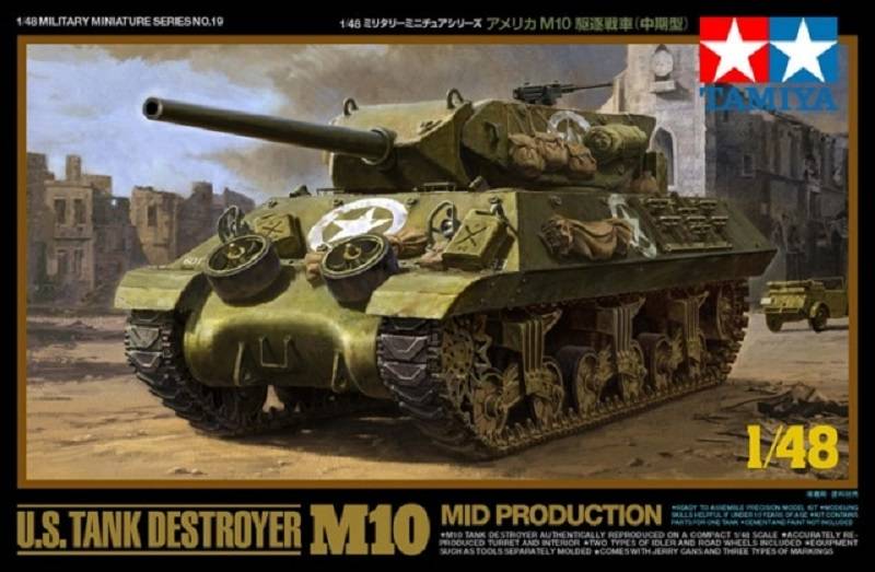 U.S. Tank Destroyer M10 Mid Production
