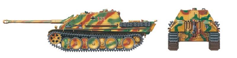 German Tank Destroyer Jagdpanther Late Version – Image 3