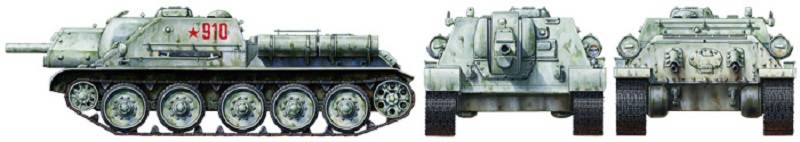 Russian Tank Destroyer SU-122 – Image 3