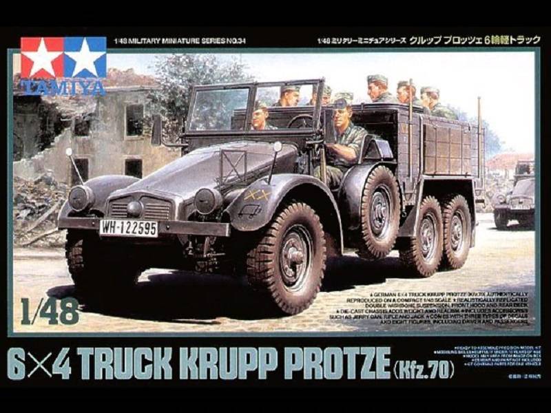 6x4 Truck Krupp Protze (Kfz.70)
