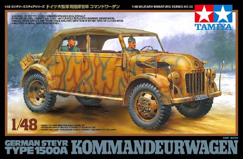 German Steyr Type 1500A Kommandeurwagen