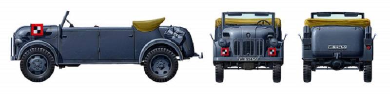 German Steyr Type 1500A Kommandeurwagen – Image 3