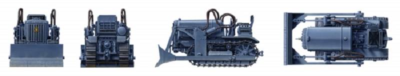 Komatsu G40 Bulldozer Japanese Navy – Image 11