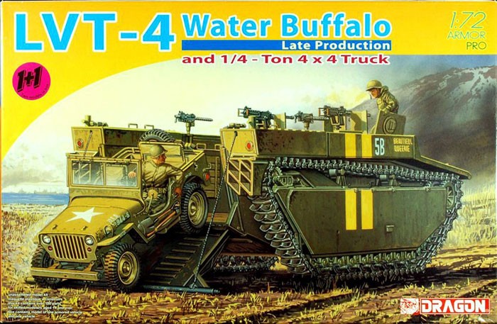 LVT-4 Water Buffalo & Jeep