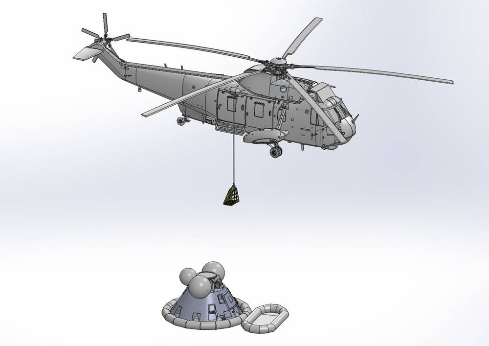 "Retrieving The Apollo" SH-3D "Helo 66" & Apollo Command Module – Image 5