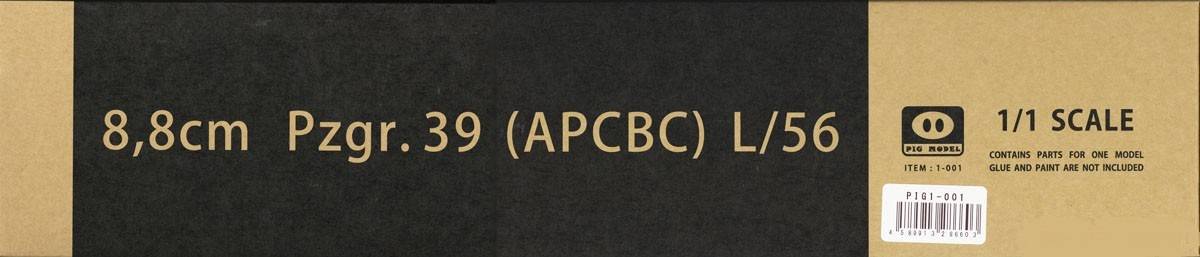 8.8cm Pzgr.39 (APCBC) L/56 – Image 2