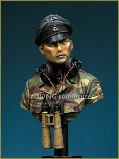 SS Panzer Officer Normandie 1944