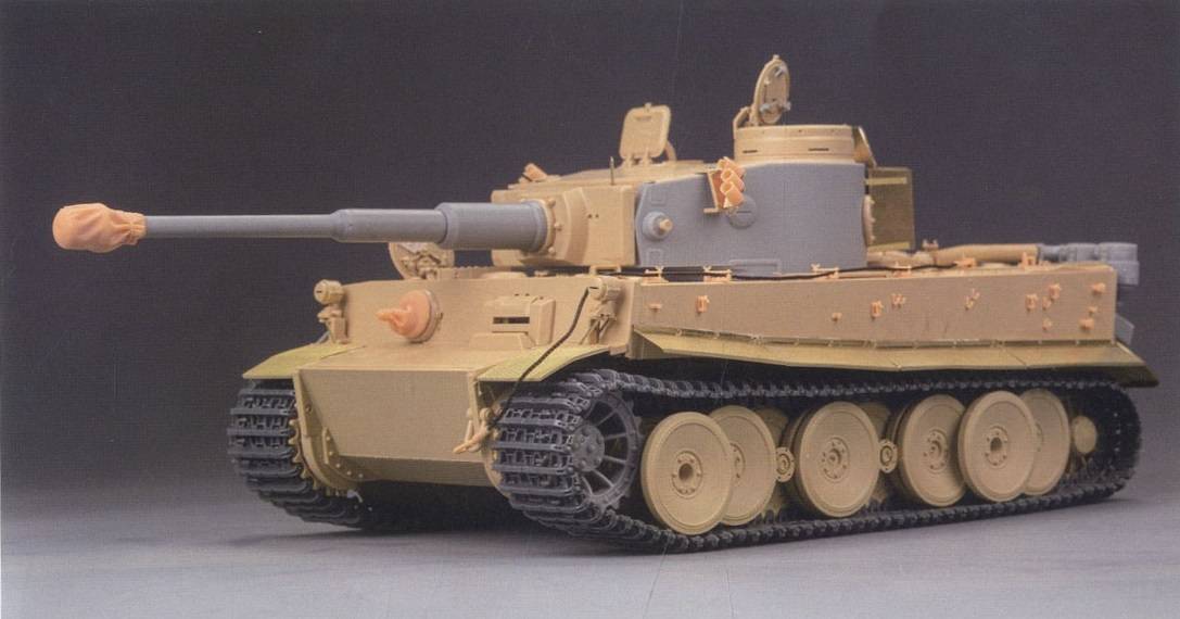 Tiger I Initial Production Pz.Kpfw.VI Ausf.E Sd.Kfz181 Early 1943 North African Front/Tunisia – Image 2