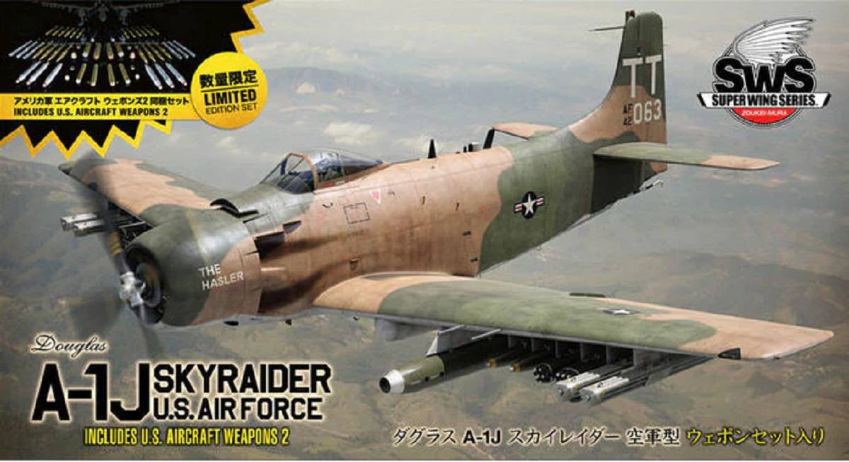 A-1J Skyraider U.S.AIR FORCE INCLUDES U.S. AIRCRAFT WEAPONS 2