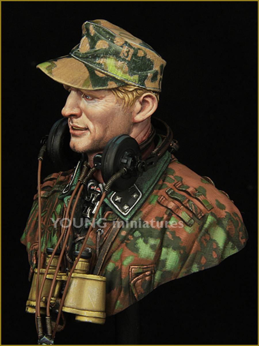 German WAFFEN SS Panzer Officer WWII – Image 2