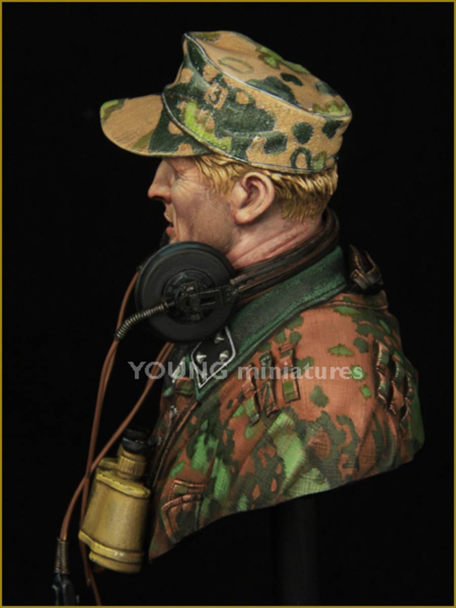 German WAFFEN SS Panzer Officer WWII – Image 3