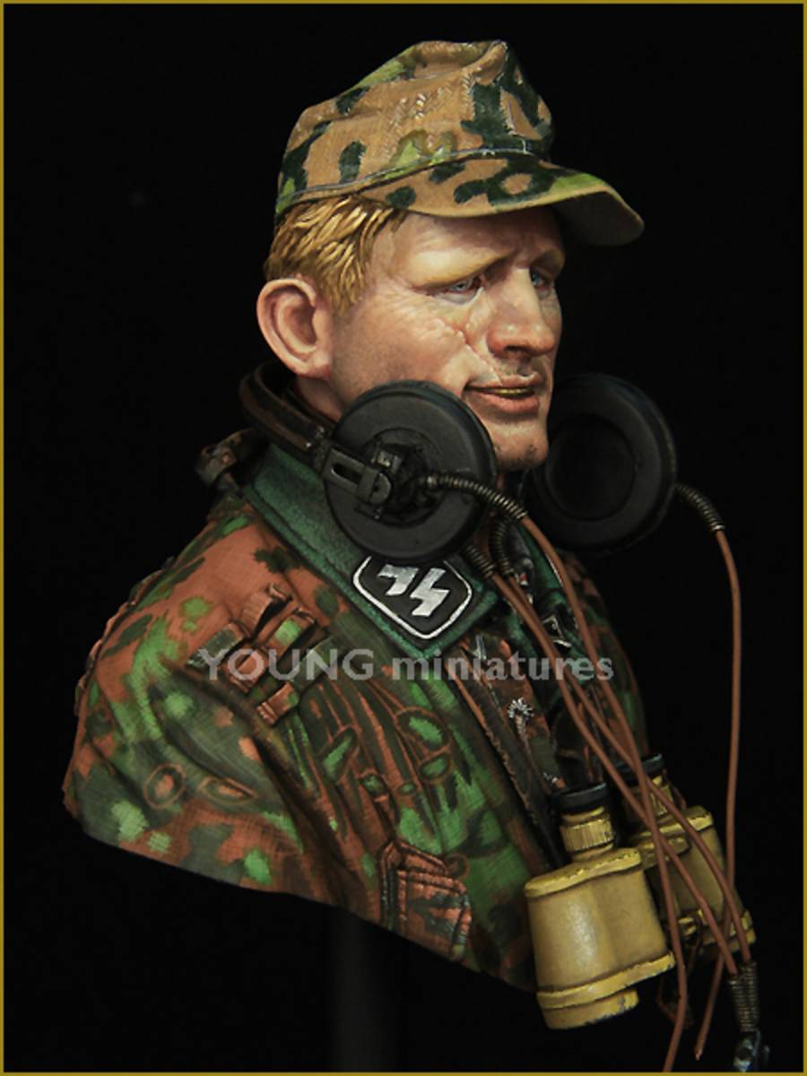 German WAFFEN SS Panzer Officer WWII – Image 7