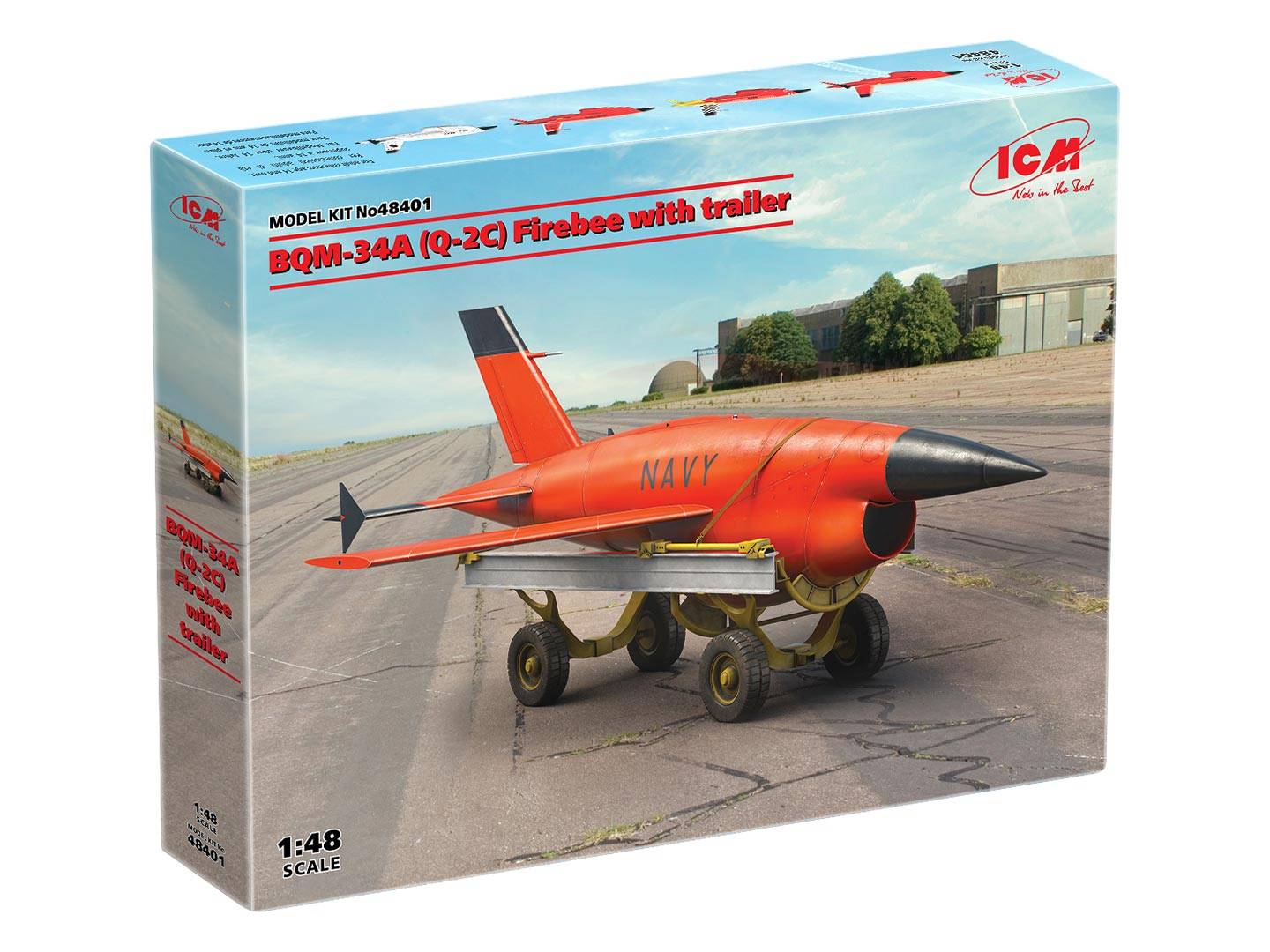 BQM-34A (Q-2C) Firebee with trailer – Image 2