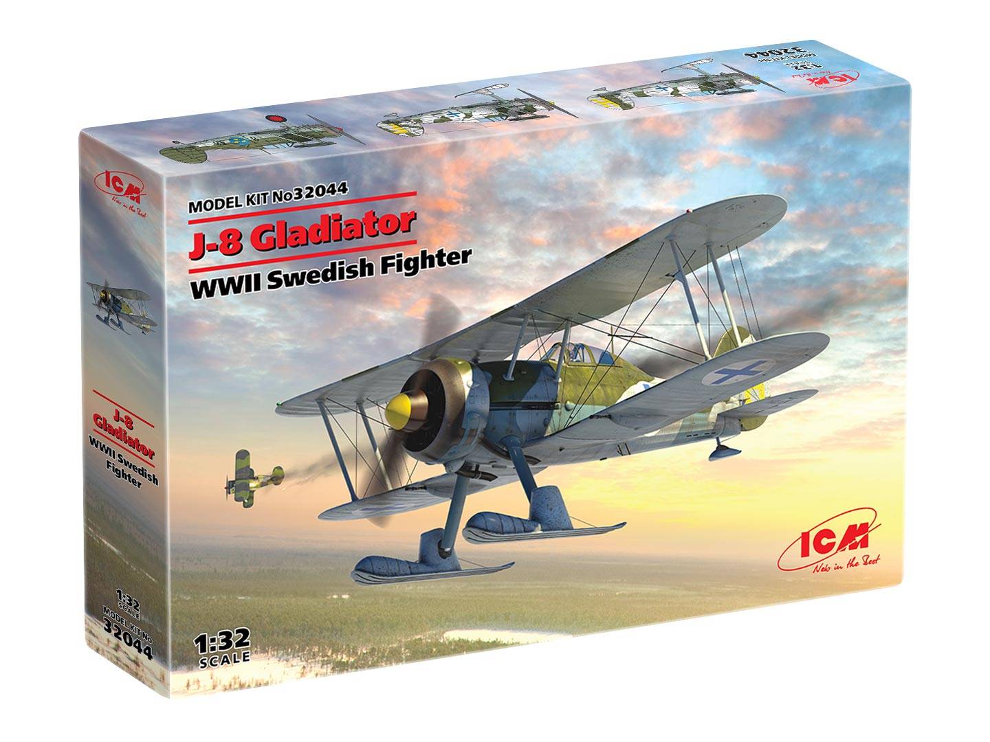 J-8 Gladiator WWII Swedish Fighter – Image 13