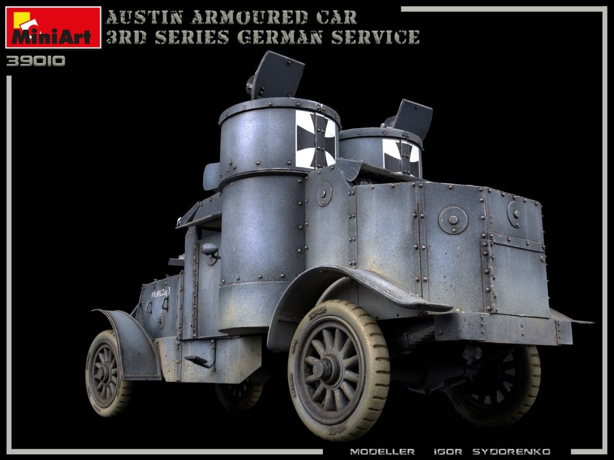 AUSTIN ARMOURED CAR 3rd SERIES: GERMAN, AUSTRO-HUNGARIAN, FINNISH SERVICE. INTERIOR KIT – Image 3