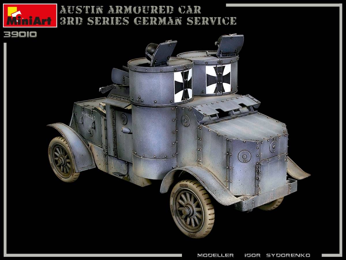 AUSTIN ARMOURED CAR 3rd SERIES: GERMAN, AUSTRO-HUNGARIAN, FINNISH SERVICE. INTERIOR KIT – Image 4