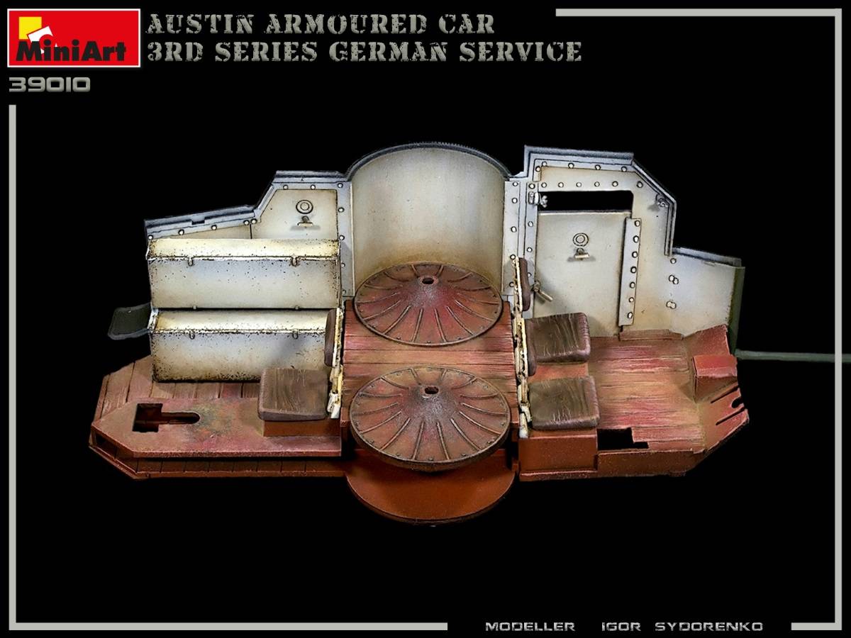 AUSTIN ARMOURED CAR 3rd SERIES: GERMAN, AUSTRO-HUNGARIAN, FINNISH SERVICE. INTERIOR KIT – Image 7