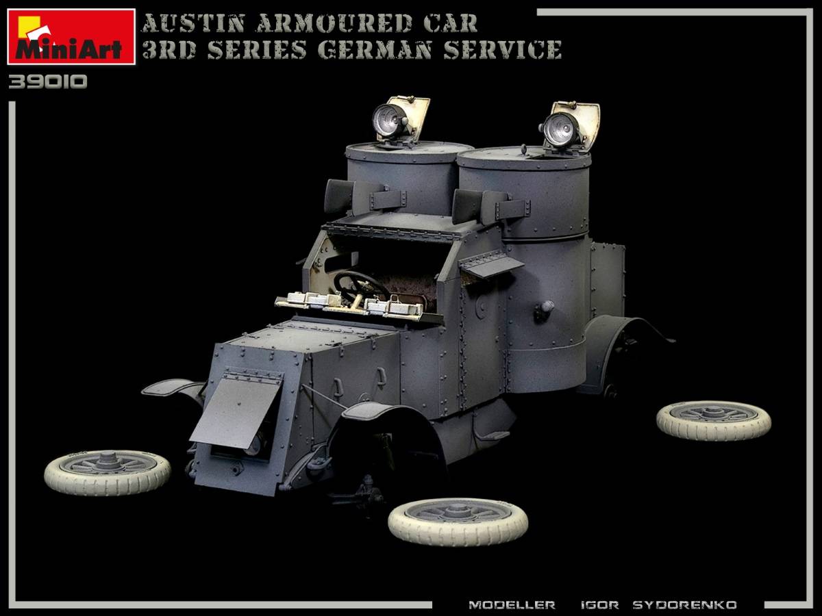 AUSTIN ARMOURED CAR 3rd SERIES: GERMAN, AUSTRO-HUNGARIAN, FINNISH SERVICE. INTERIOR KIT – Image 9
