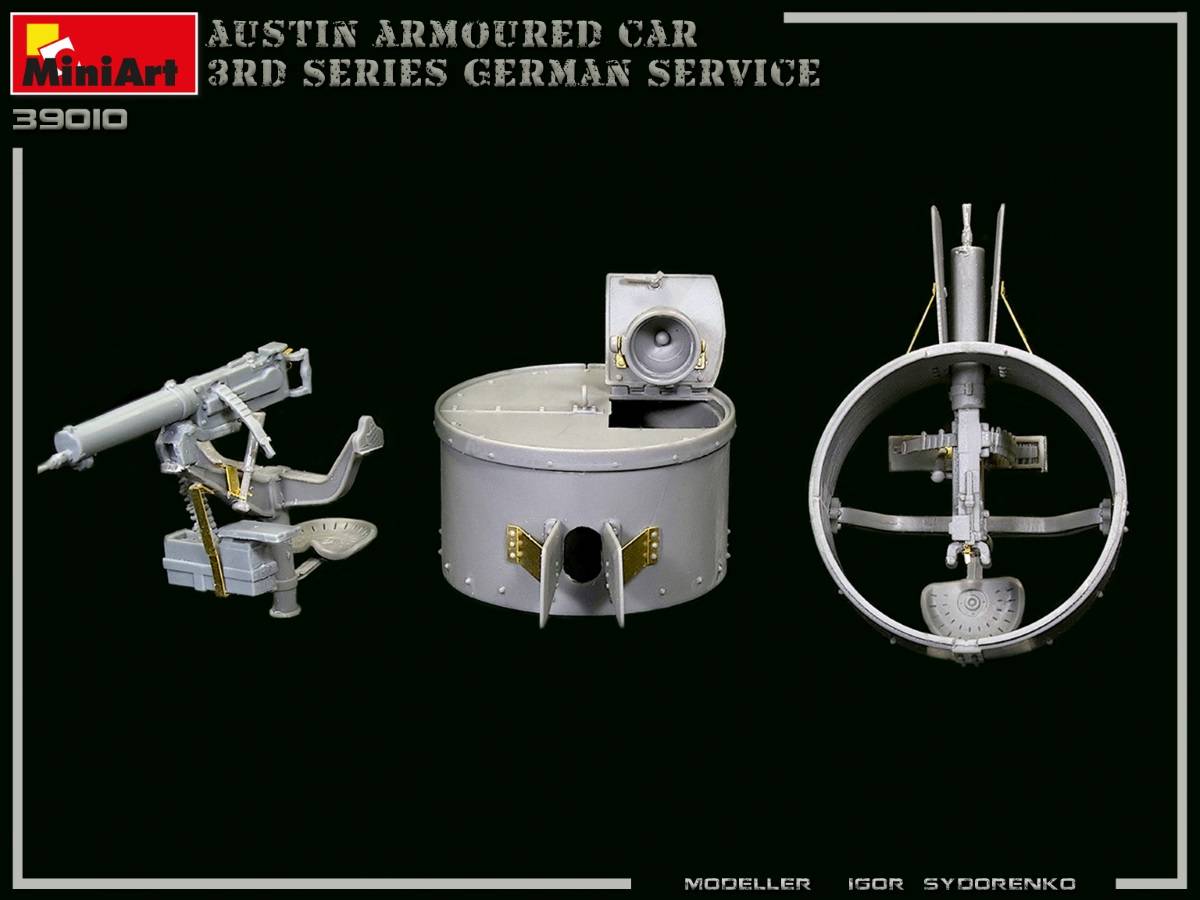AUSTIN ARMOURED CAR 3rd SERIES: GERMAN, AUSTRO-HUNGARIAN, FINNISH SERVICE. INTERIOR KIT – Image 10