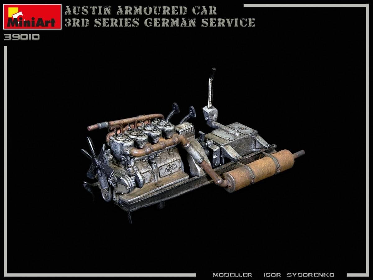AUSTIN ARMOURED CAR 3rd SERIES: GERMAN, AUSTRO-HUNGARIAN, FINNISH SERVICE. INTERIOR KIT – Image 12