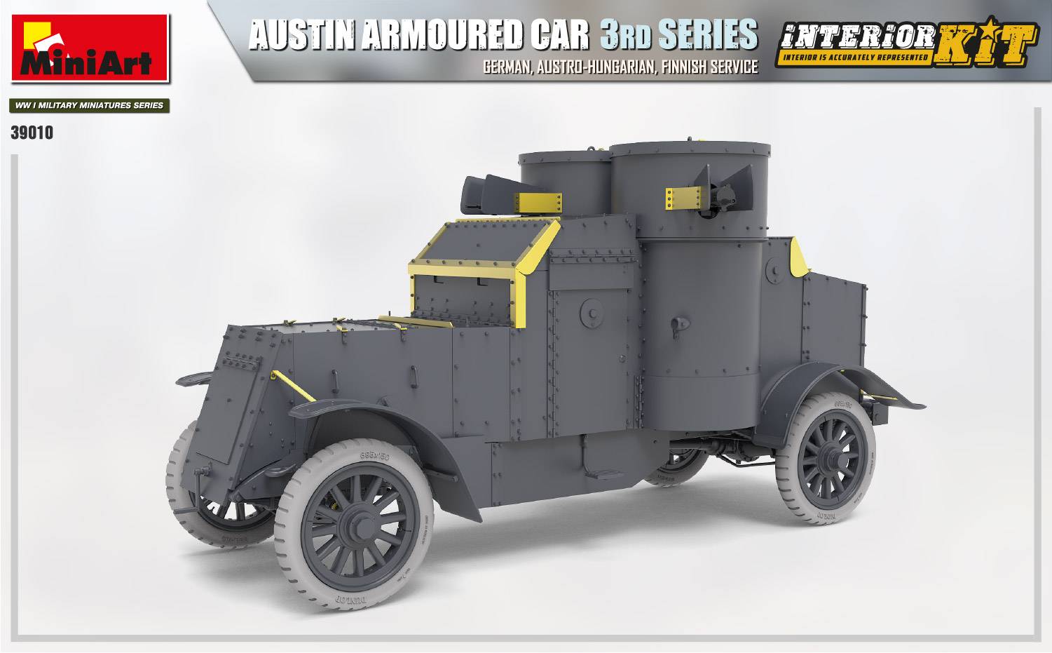 AUSTIN ARMOURED CAR 3rd SERIES: GERMAN, AUSTRO-HUNGARIAN, FINNISH SERVICE. INTERIOR KIT – Image 14