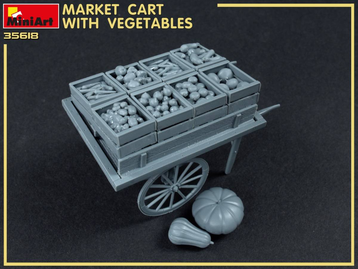 CHARIOT DE MARCHÉ AUX LÉGUMES – Image 4