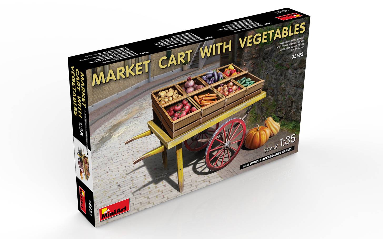 CHARIOT DE MARCHÉ AUX LÉGUMES – Image 2