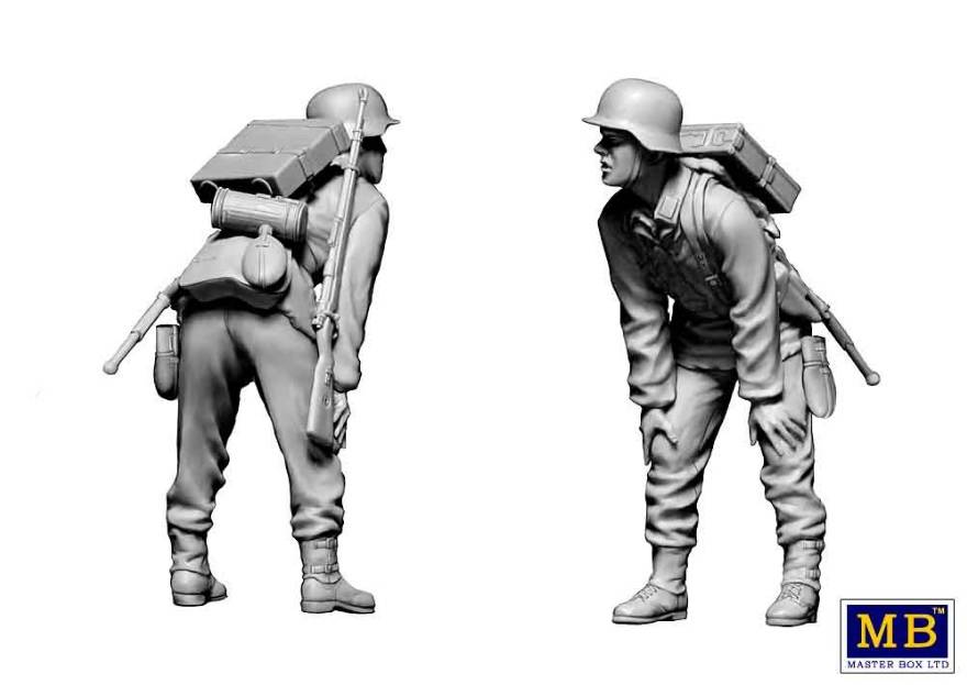 Das Maschinengewehr ist dort! German military men, 1944-1945 – Image 7