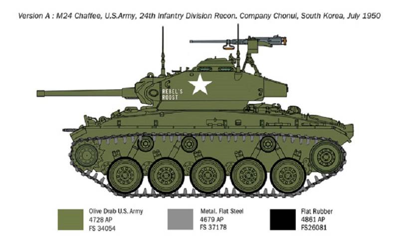 M24 Chaffee Korean War – Image 2
