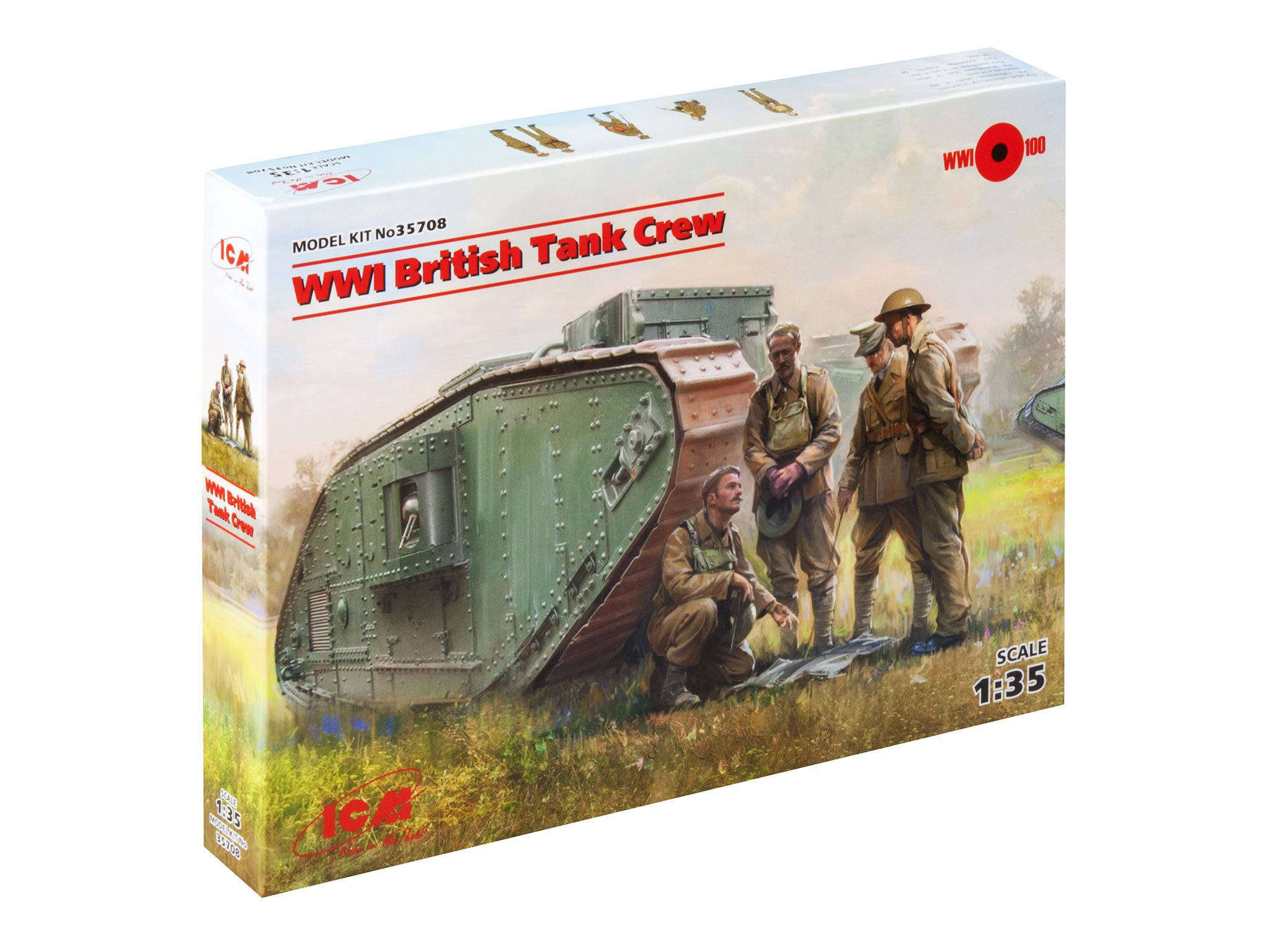 WWI British Tank Crew – Image 7