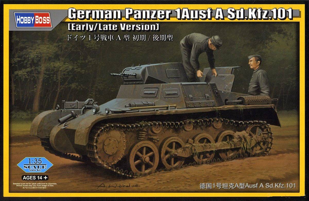 German Panzer 1Ausf A Sd.Kfz.101(Early/Late Version)