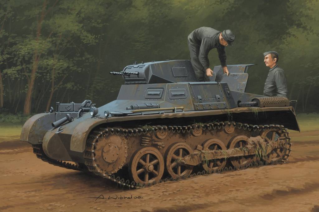 German Panzer 1Ausf A Sd.Kfz.101(Early/Late Version) – Image 3