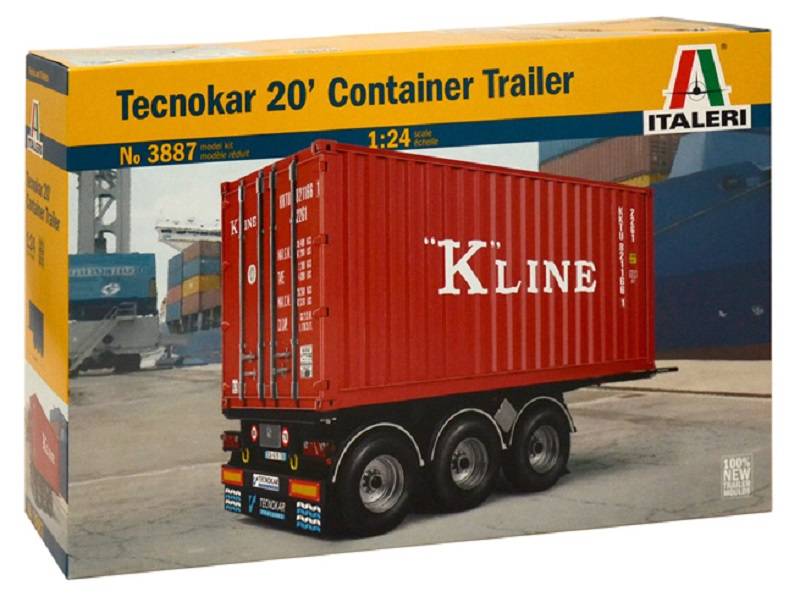 TECNOKAR 20' CONTAINER TRAILER