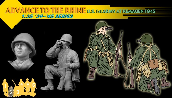 ADVANCE TO THE RHINE U.S. 1st Army at Remagen 1945 – Image 4