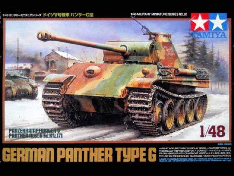 German Panther Type G Panzerkampfwagen V Panther Ausf.G Sd.Kfz.171