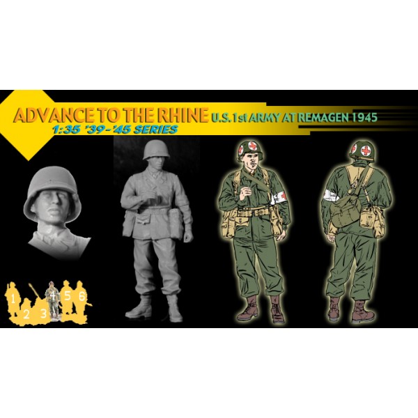 ADVANCE TO THE RHINE U.S. 1st Army at Remagen 1945 – Image 6