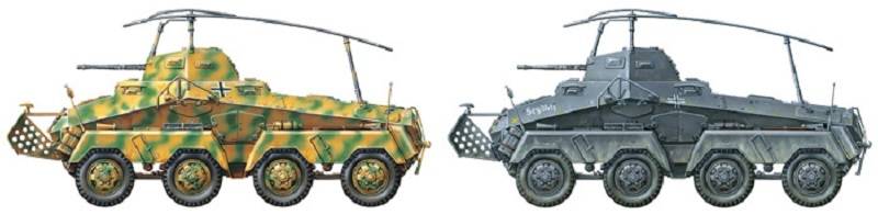 German 8-Wheeled Heavy Armored Car Sd.Kfz.232 – Image 5