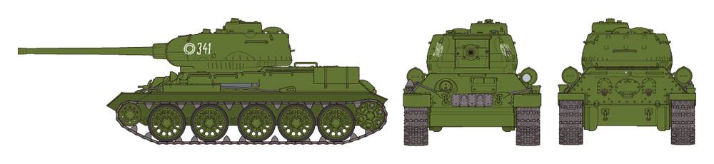 Russian Medium Tank T-34-85 – Image 7