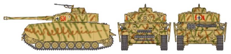 German Tank Panzerkampfwagen IV Ausf.H Late Production – Image 9