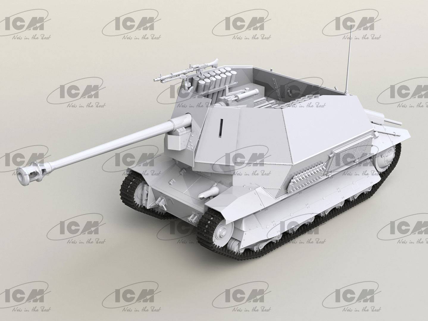 Marder I on FCM 36 base WWII German Anti-Tank Self-Propelled Gun – Image 2