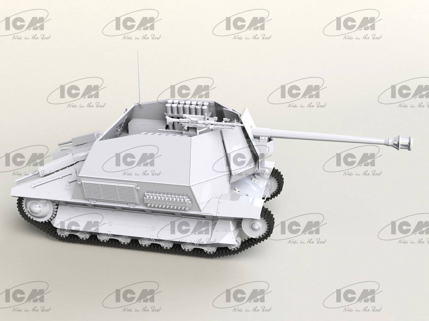 Marder I on FCM 36 base WWII German Anti-Tank Self-Propelled Gun – Image 3