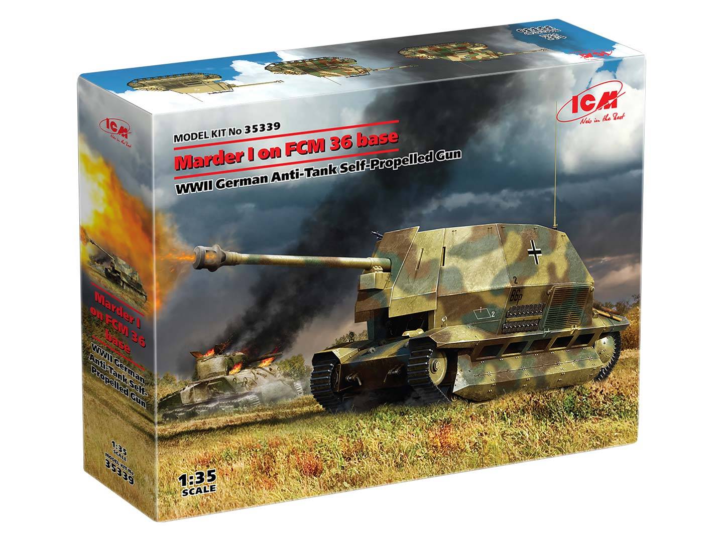 Marder I on FCM 36 base WWII German Anti-Tank Self-Propelled Gun – Image 6