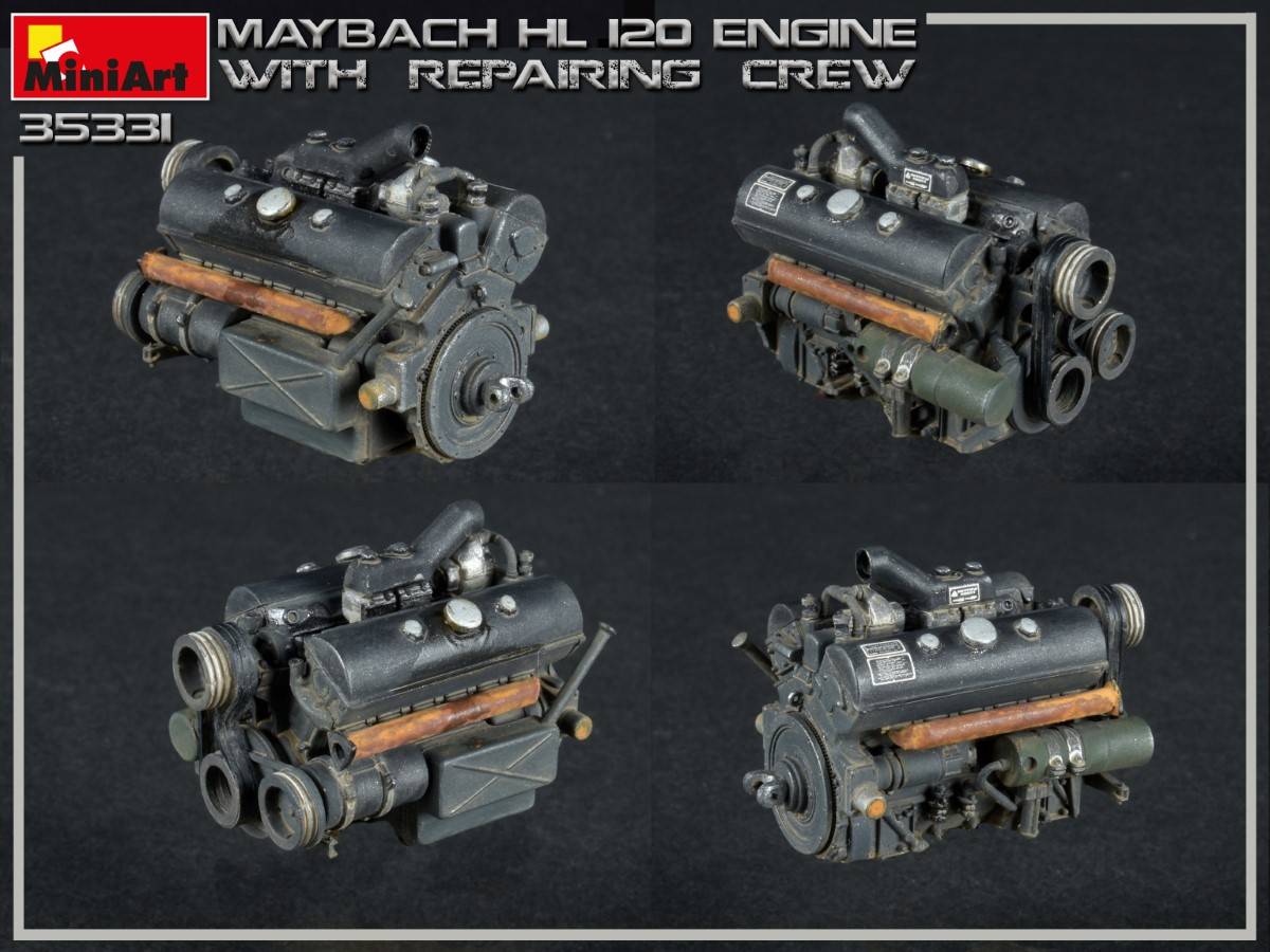 MAYBACH HL 120 ENGINE FOR PANZER III/IV FAMILY WITH REPAIR CREW – Image 6