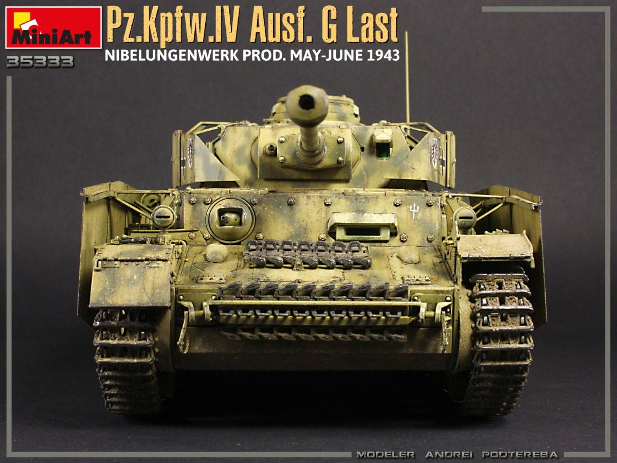 Pz.Kpfw.IV Ausf. G Last/Ausf. H Early. NIBELUNGENWERK PROD. MAY-JUNE 1943. 2 IN 1 INTERIOR KIT – Image 7