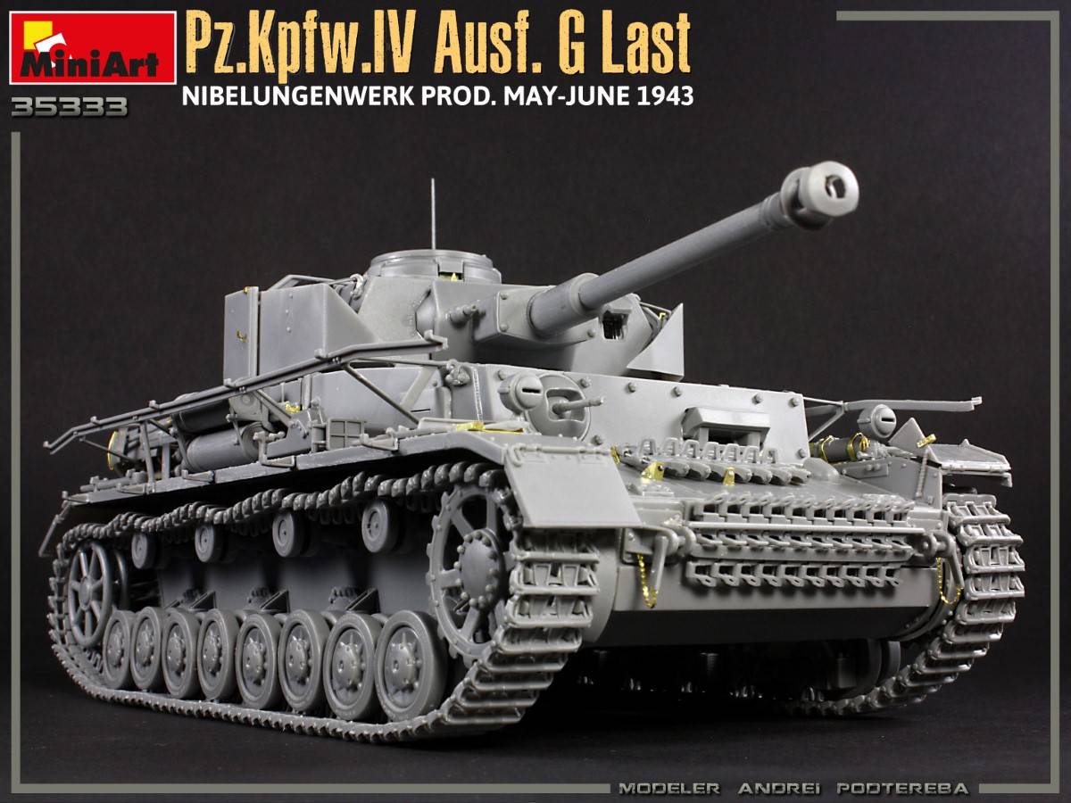Pz.Kpfw.IV Ausf. G Last/Ausf. H Early. NIBELUNGENWERK PROD. MAY-JUNE 1943. 2 IN 1 INTERIOR KIT – Image 8