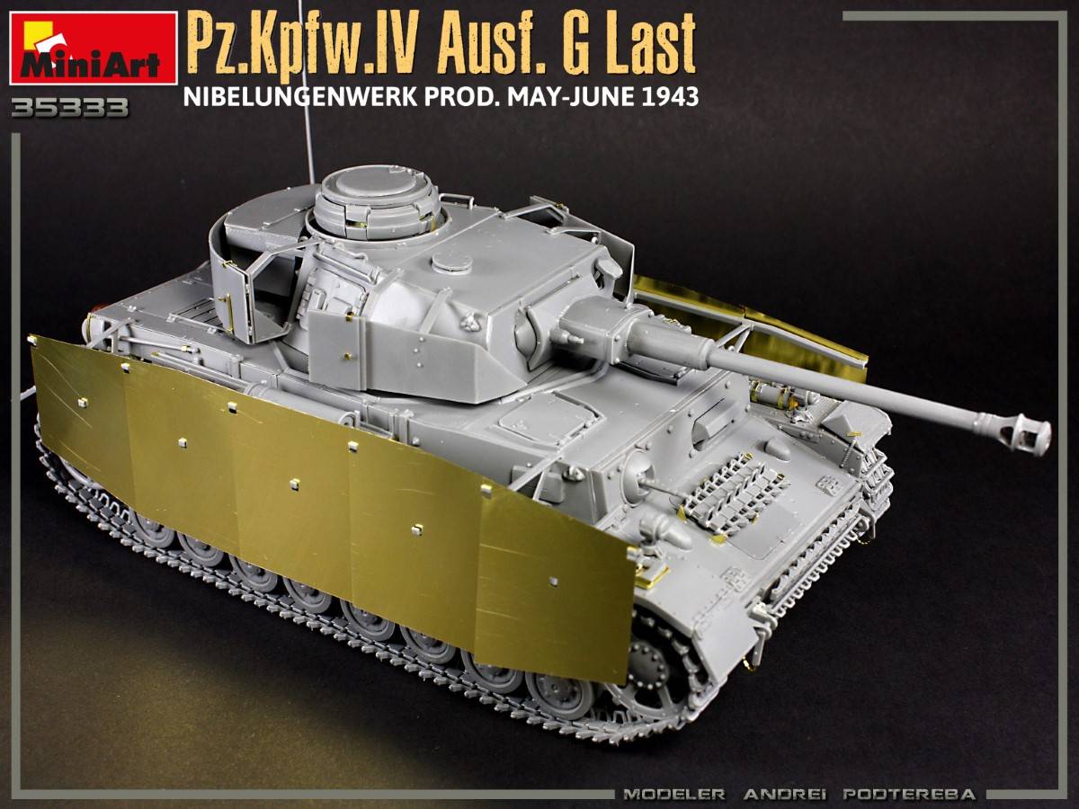 Pz.Kpfw.IV Ausf. G Last/Ausf. H Early. NIBELUNGENWERK PROD. MAY-JUNE 1943. 2 IN 1 INTERIOR KIT – Image 12