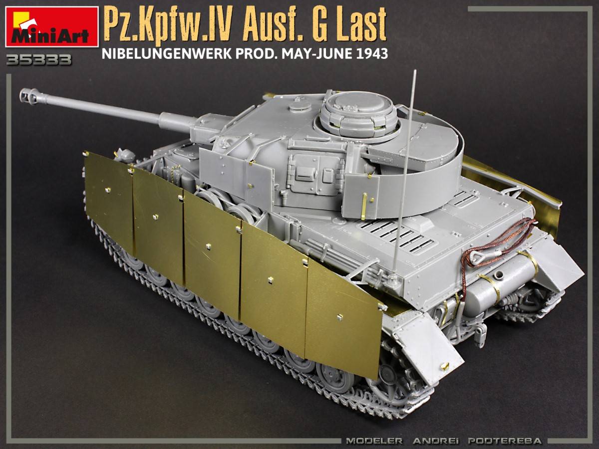 Pz.Kpfw.IV Ausf. G Last/Ausf. H Early. NIBELUNGENWERK PROD. MAY-JUNE 1943. 2 IN 1 INTERIOR KIT – Image 13