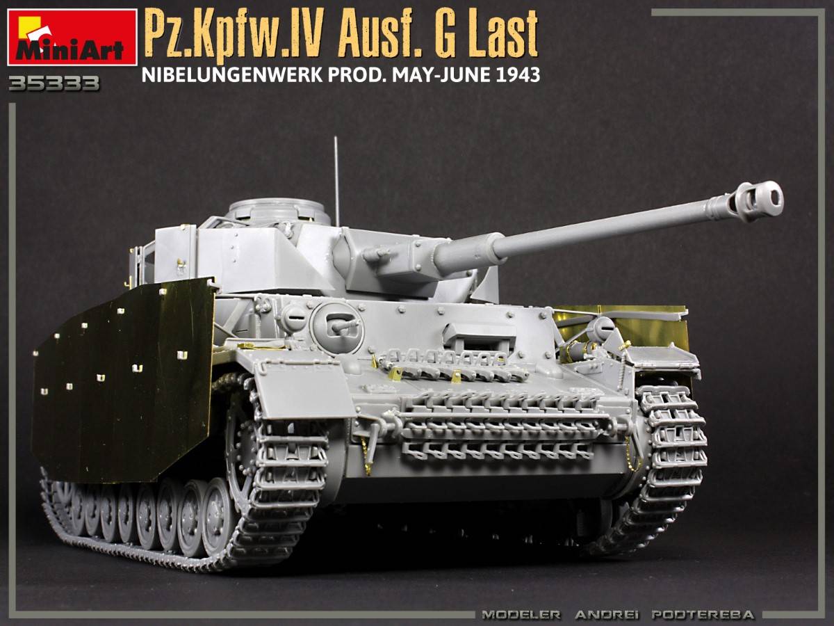 Pz.Kpfw.IV Ausf. G Last/Ausf. H Early. NIBELUNGENWERK PROD. MAY-JUNE 1943. 2 IN 1 INTERIOR KIT – Image 14