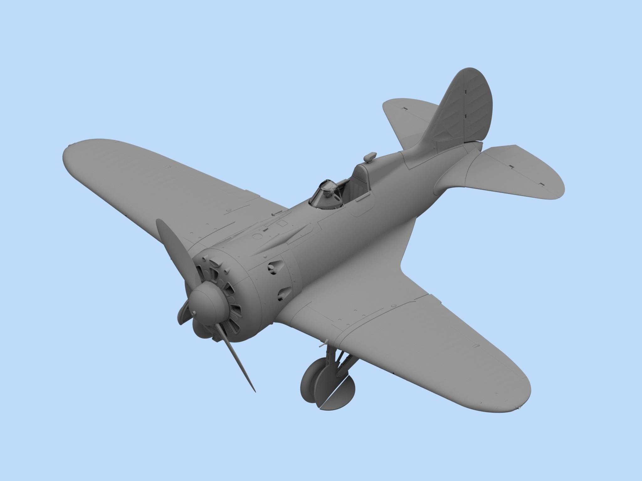 I-16 type 24 WWII Soviet Fighter – Image 2