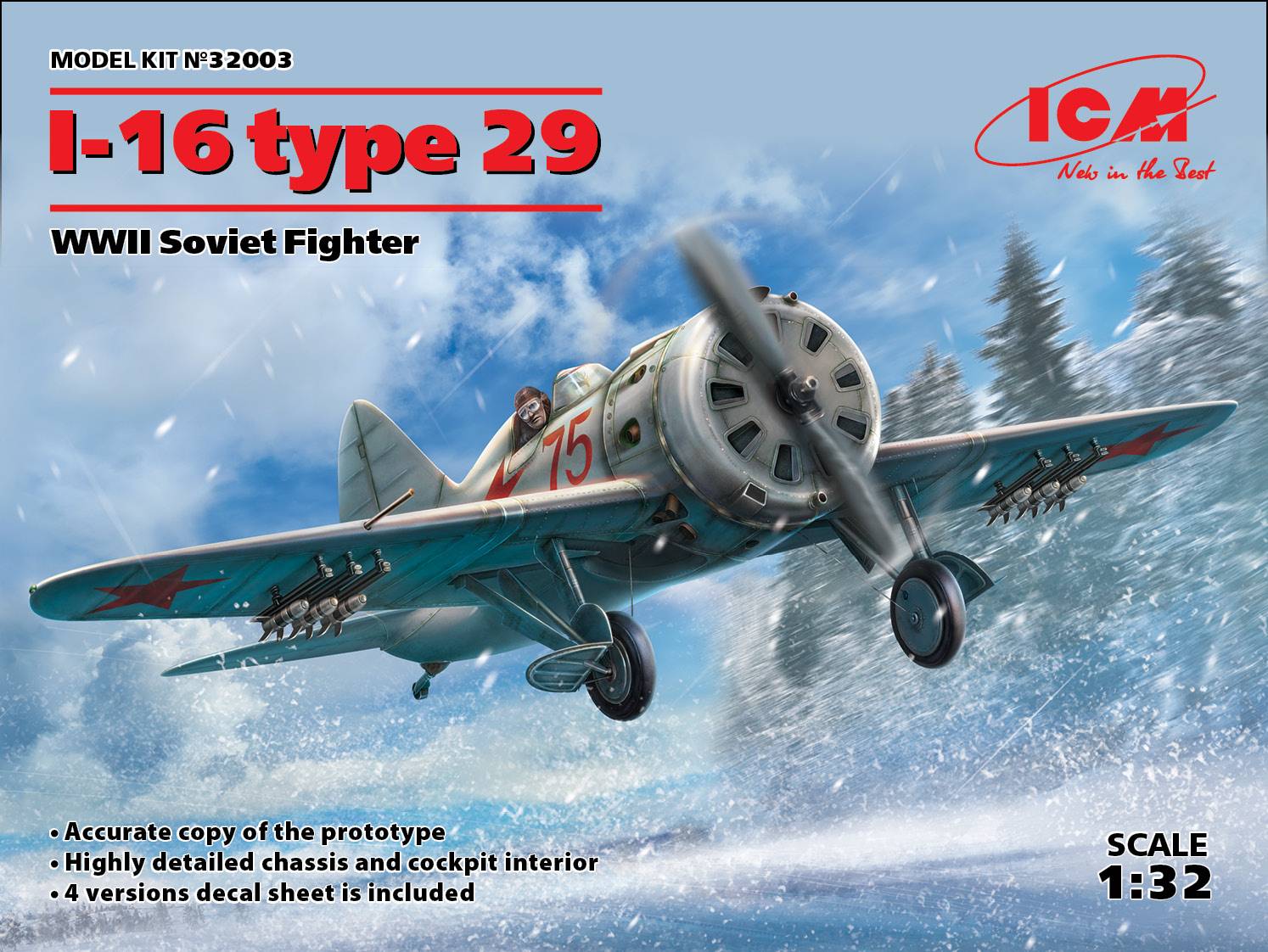 I-16 type 29 WWII Soviet Fighter